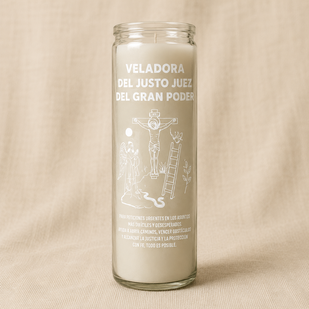 🕯️ Veladora Justo Juez (7 días)