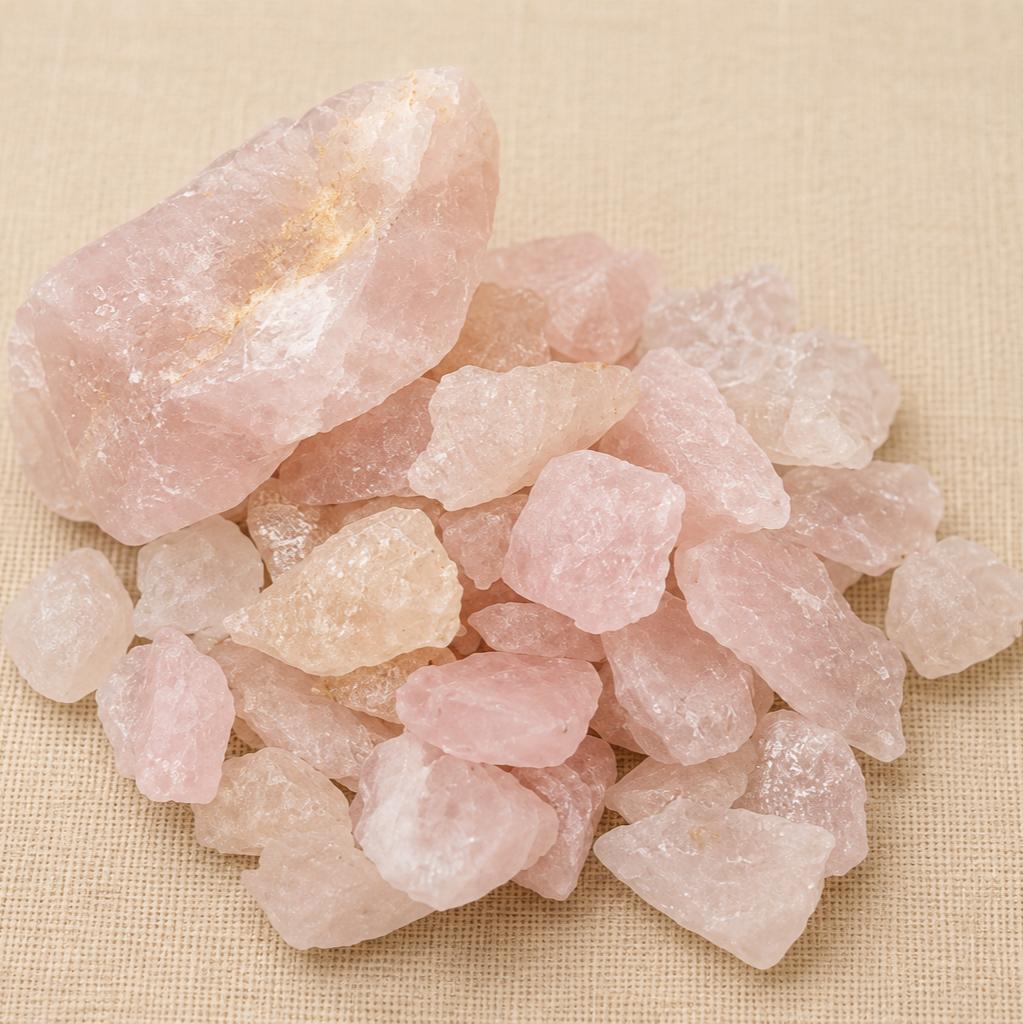 ✨ Cuarzo Rosa Natural