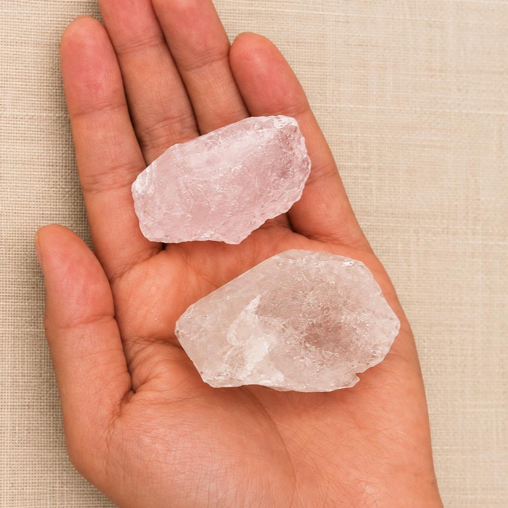 ✨ Cuarzo Rosa Natural